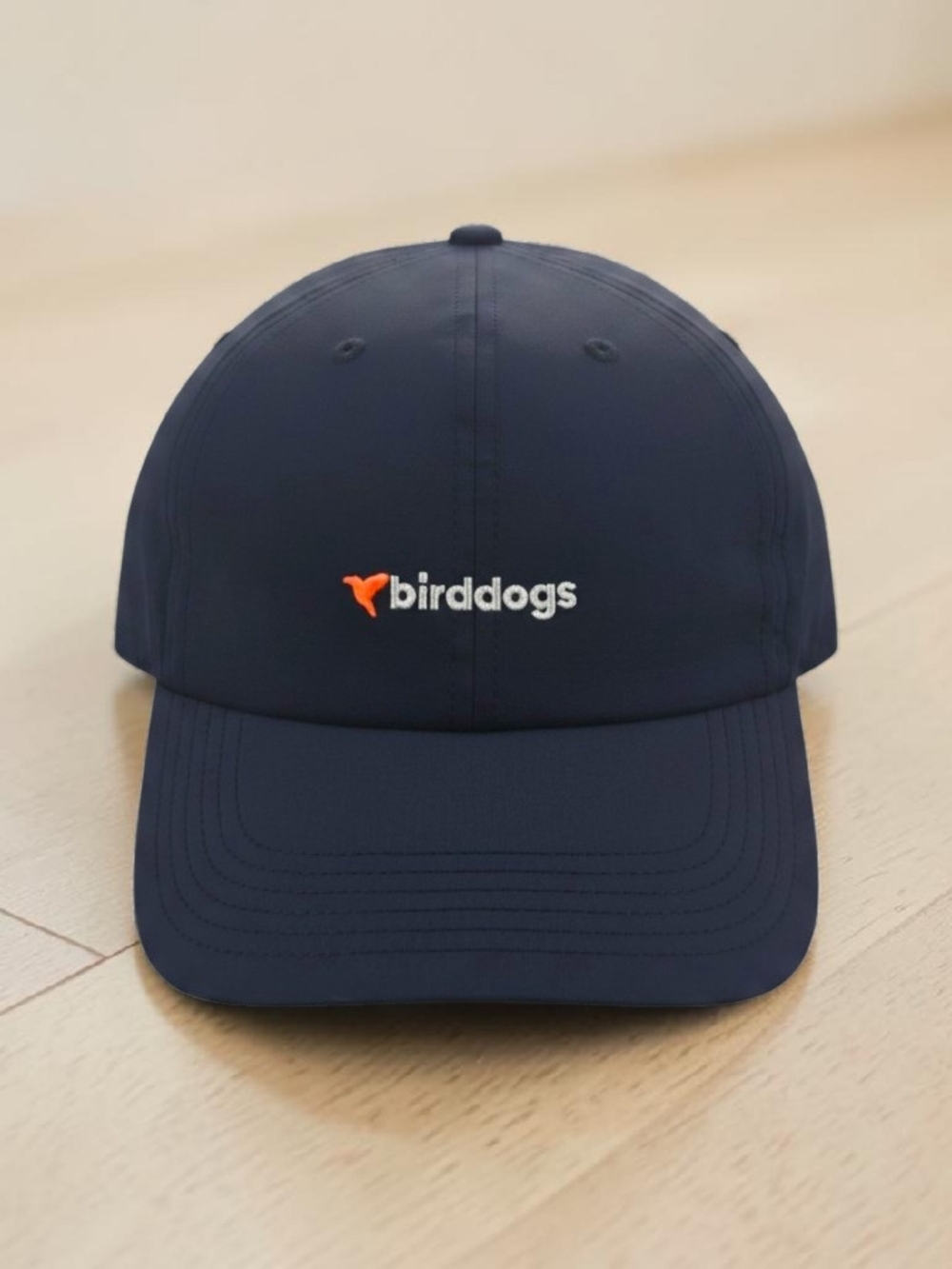Birddogs Blue One Size Adjustable Lightweight Golf Hat Quick-Dry Comfort Stretch